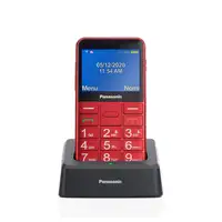 Telefonía móvil Rojo PANASONIC