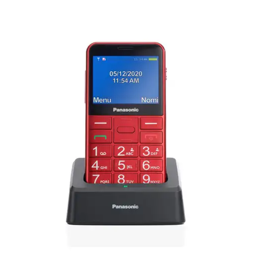Telefonía móvil Rojo PANASONIC