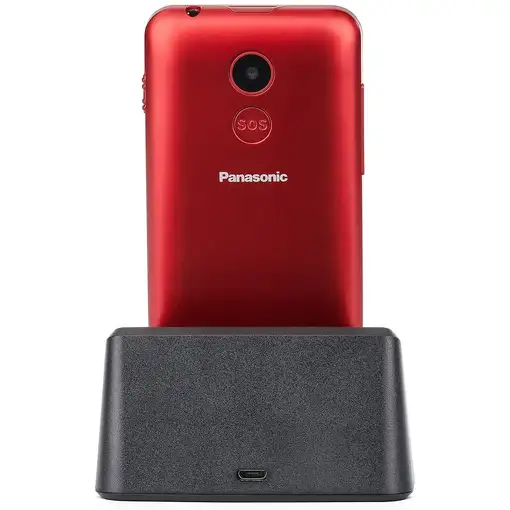 Telefonía móvil Rojo PANASONIC