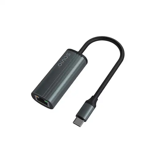 Savio AK-56 Adapter USB-C 3.1 GEN 1 do RJ-45 Gigabit Ethernet tarjeta y adaptador