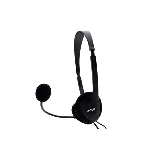 Nilox AURICULARES DOBLE JACK CON MICROFONO PC