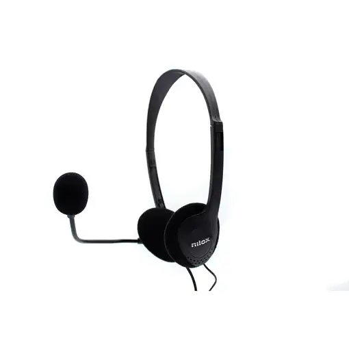 Nilox AURICULARES DOBLE JACK CON MICROFONO PC