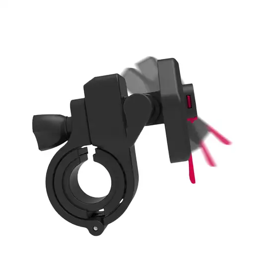 Celly SNAPFLEX Soporte activo para teléfono móvil Teléfono móvil/smartphone Negro