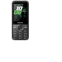 Telefonía móvil 8MB + Negro MAXCOM