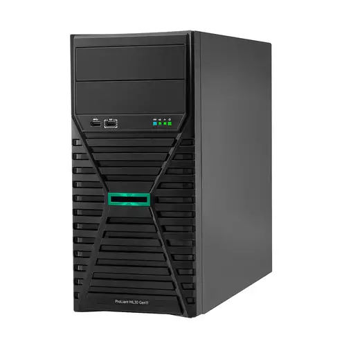 HPE ProLiant ML30 Gen11 6325P 3.5GHz 4c 1P 1x32GB-U 4LFF 2x960GB SSD 1x1000W PS EU