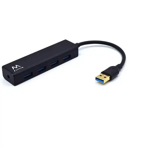 Ewent EW1136 hub de interfaz USB 3.2 Gen 1 (3.1 Gen 1) Type-A 480 Mbit/s Negro Ewent EW1136 hub de interfaz USB 3.2 Gen 1 (3.1 Gen 1) Type-A 480 Mbit/s Negro
