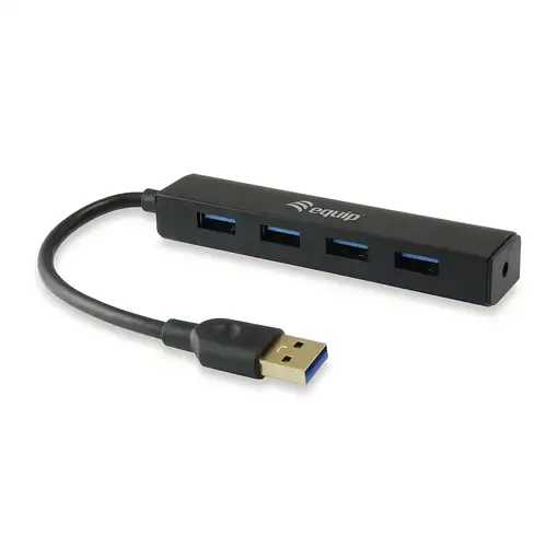 Equip 128953 hub de interfaz USB 3.2 Gen 1 (3.1 Gen 1) Type-A 5000 Mbit/s Negro Equip 128953 hub de interfaz USB 3.2 Gen 1 (3.1 Gen 1) Type-A 5000 Mbit/s Negro
