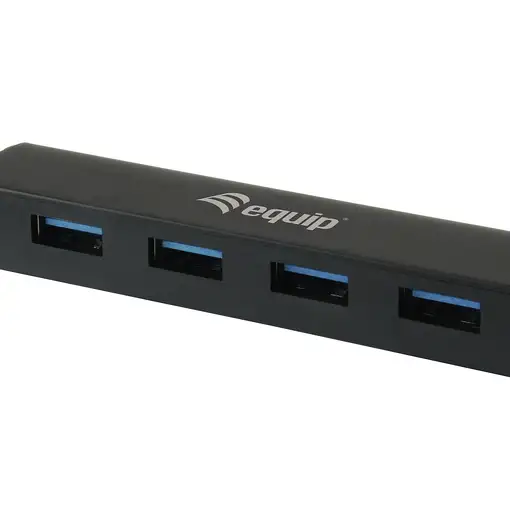 Equip 128953 hub de interfaz USB 3.2 Gen 1 (3.1 Gen 1) Type-A 5000 Mbit/s Negro