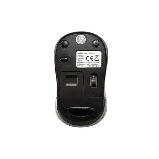 Equip 245112 ratón Oficina Ambidextro RF inalámbrico Óptico 1200 DPI