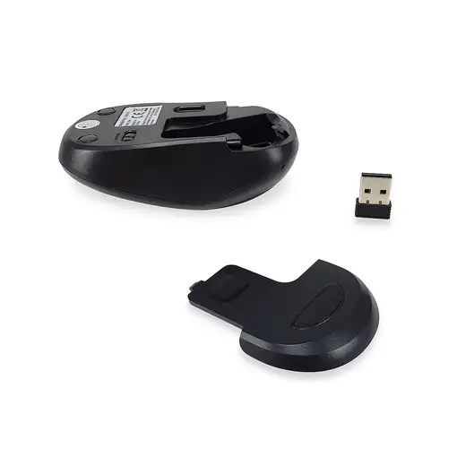 Equip 245111 ratón Oficina Ambidextro RF inalámbrico Óptico 1200 DPI