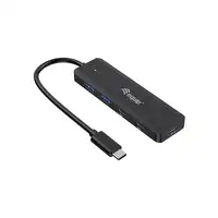 Equip 128964 hub de interfaz USB 3.2 Gen 1 (3.1 Gen 1) Type-C 5000 Mbit/s Negro Equip 128964 hub de interfaz USB 3.2 Gen 1 (3.1 Gen 1) Type-C 5000 Mbit/s Negro