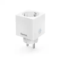 Hama | Enchufe Inteligente WLAN (3680 W, IP20, Compatible con Alexa y con Google H