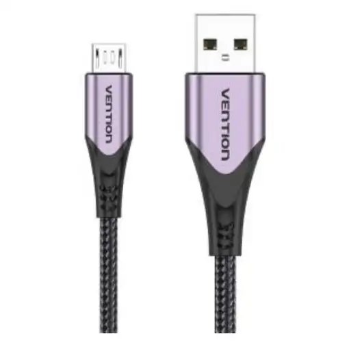 Vention COAVG cable USB USB 2.0 1,5 m USB A Micro-USB B Rojo, Púrpura