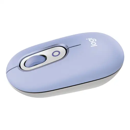 Logitech POP Mouse, ratón inalámbrico Bluetooth compacto y portátil con botones pr