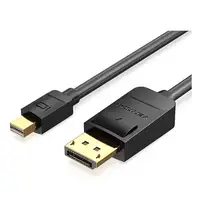 Vention HAABI cable DisplayPort 3 m Mini DisplayPort Negro