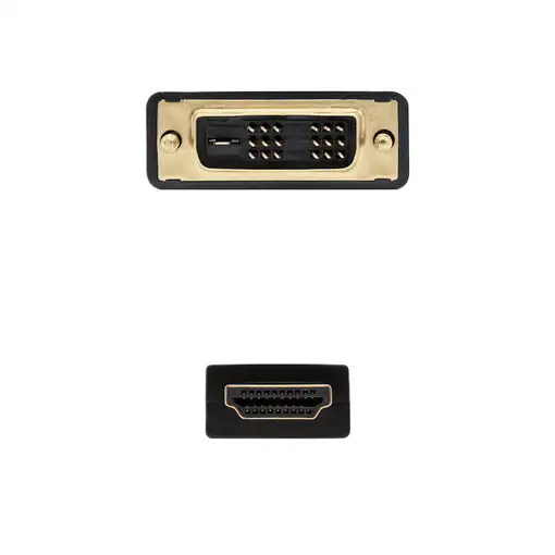 Nanocable HDMI - DVI, 3m HDMI tipo A (Estándar) Negro