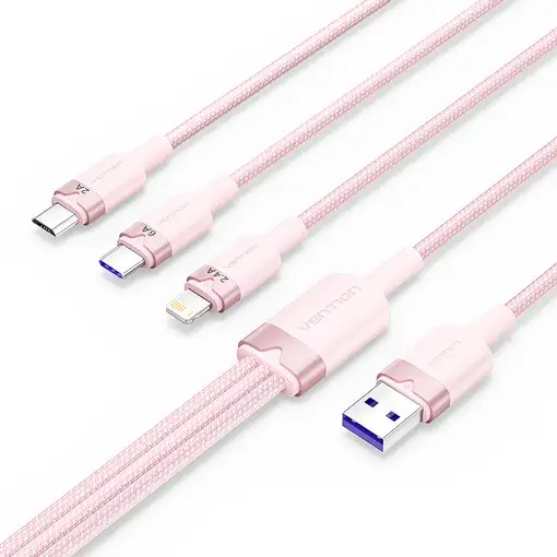 Vention CTRPG cable USB USB 2.0 1,5 m USB A USB C/Micro-USB B/Lightning 0,48 Gbit/ Vention CTRPG cable USB USB 2.0 1,5 m USB A USB C/Micro-USB B/Lightning 0,48 Gbit/