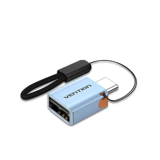 Vention CUBH0 cambiador de género para cable USB Type-A USB Type-C Azul