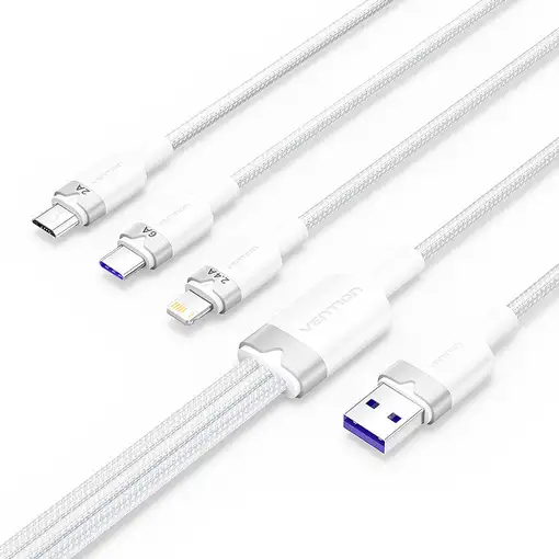 Vention CTRWG cable USB USB 2.0 1,5 m USB A USB C/Micro-USB B/Lightning 0,48 Gbit/