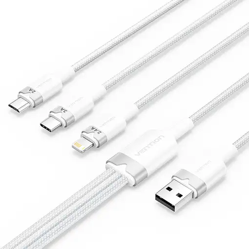 Vention CTPWG cable USB USB 2.0 1,5 m USB A USB C/Micro-USB B/Lightning 0,48 Gbit/ Vention CTPWG cable USB USB 2.0 1,5 m USB A USB C/Micro-USB B/Lightning 0,48 Gbit/