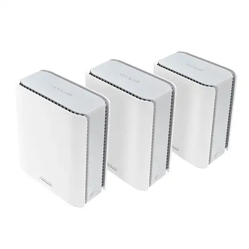 ASUS ZenWiFi BT10 – 3er Pack Weiß Tribanda (2.4 GHz / 5 GHz / 6 GHz) Wi-Fi 7