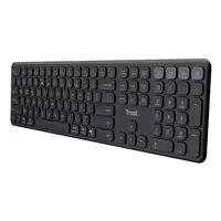 Trust Vaiya teclado Hogar / Oficina RF Wireless + Bluetooth Español Negro