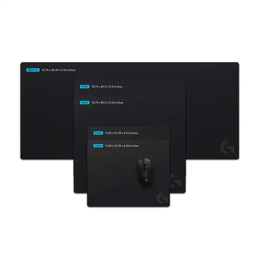 Logitech G440 Alfombrilla Gaming Negra