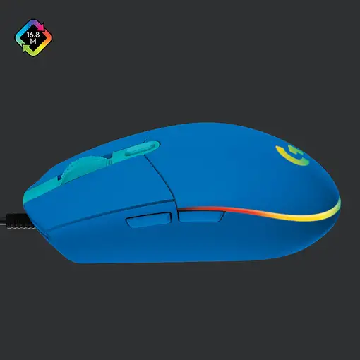 Logitech G 910-005798 ratón Juego mano derecha USB tipo A 8000 DPI