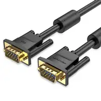 Vention DAEBS cable VGA 25 m VGA (D-Sub) Negro Vention DAEBS cable VGA 25 m VGA (D-Sub) Negro