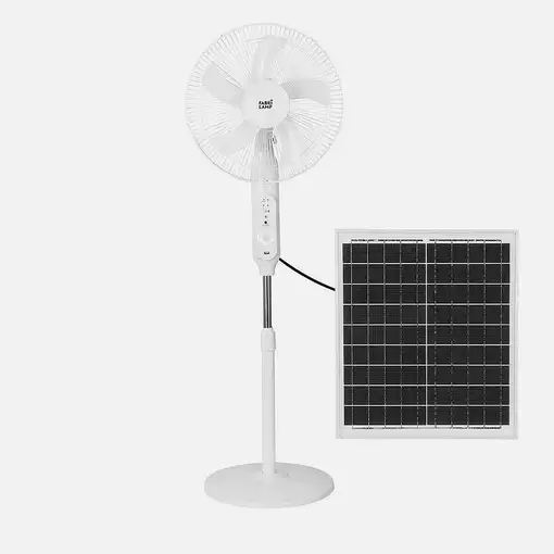 Ventiladores pie/suelo Blanco FABRILAMP