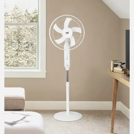 Ventiladores pie/suelo Blanco FABRILAMP