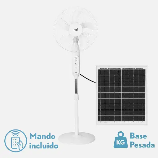 Ventiladores pie/suelo Blanco FABRILAMP
