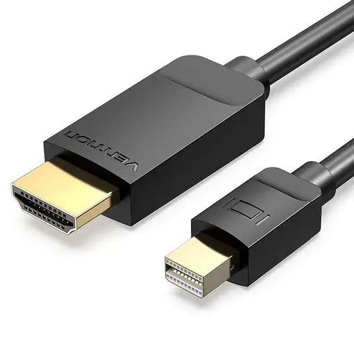 Vention HABBH adaptador de cable de vídeo 2 m Mini DisplayPort HDMI Negro Vention HABBH adaptador de cable de vídeo 2 m Mini DisplayPort HDMI Negro