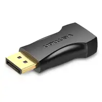 Vention HBPB0 adaptador de cable de vídeo 0 m DisplayPort HDMI Negro