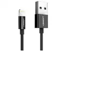 Ugreen 80822 US155 cable de teléfono móvil Negro 1 m USB A Lightning Ugreen 80822 US155 cable de teléfono móvil Negro 1 m USB A Lightning