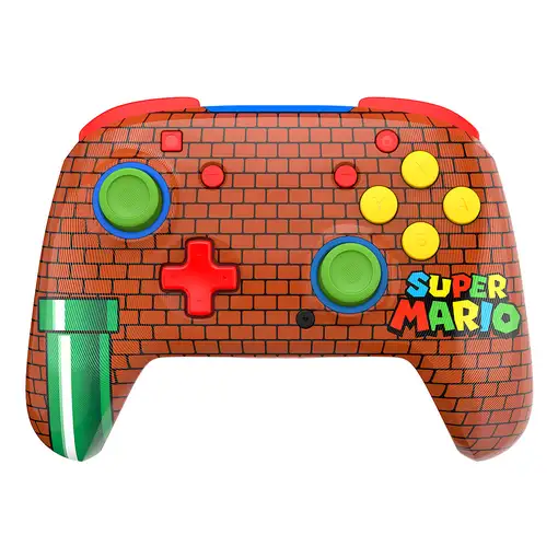 Turtle Beach Rematch Mario Bricks Mando de juego inalámbrico para Nintendo Switch,