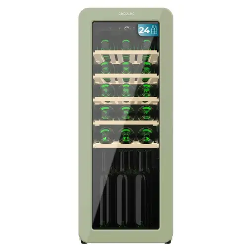 Cecotec Bolero GrandSommelier Origin 24 Hit Green Nevera de vino Independiente Ver Cecotec Bolero GrandSommelier Origin 24 Hit Green Nevera de vino Independiente Ver