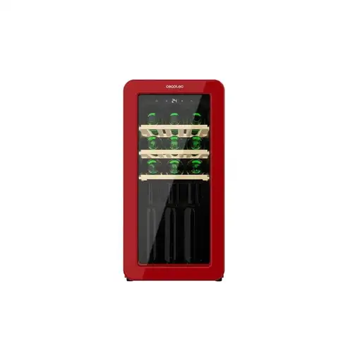 Cecotec Bolero GrandSommelier Origin 18 Hit Red Nevera de vino Independiente Rojo Cecotec Bolero GrandSommelier Origin 18 Hit Red Nevera de vino Independiente Rojo