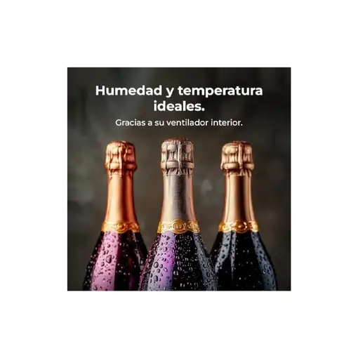 Cecotec Bolero GrandSommelier Origin 18 Hit Red Nevera de vino Independiente Rojo