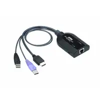 ATEN Adaptador KVM HDMI USB compatible Smart Card con Virtual Media y desembebedor