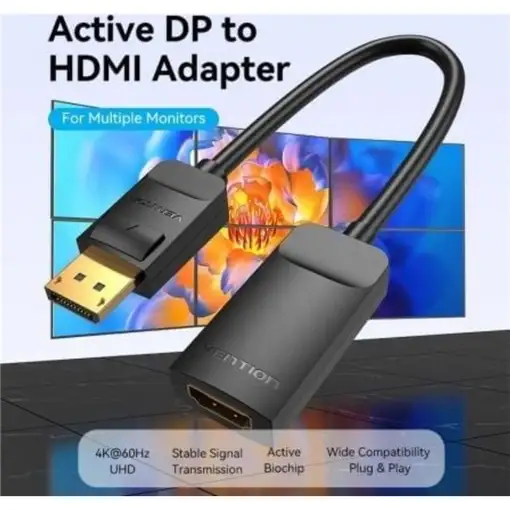 Vention HBZBB adaptador de cable de vídeo 0,15 m DisplayPort HDMI tipo A