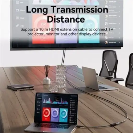 Vention HBZBB adaptador de cable de vídeo 0,15 m DisplayPort HDMI tipo A