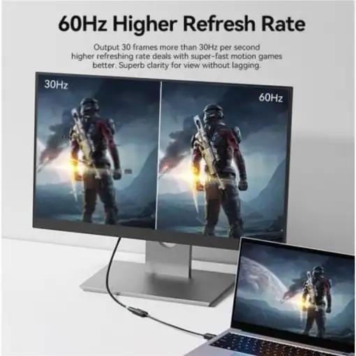 Vention HBZBB adaptador de cable de vídeo 0,15 m DisplayPort HDMI tipo A