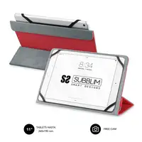 Funda Tablet Universal Freecam Case 9.6\11\  Rojo