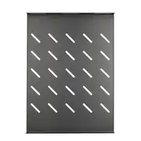Extralink Estanteria 1U 350mm Negro 19", 472x352mm, para armarios de 600mm