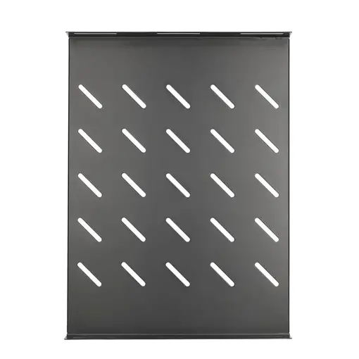 Extralink Estanteria 1U 350mm Negro 19", 472x352mm, para armarios de 600mm