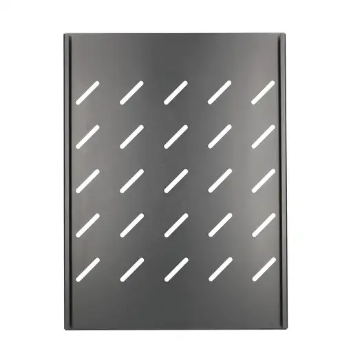 Extralink Estanteria 1U 350mm Negro 19", 472x352mm, para armarios de 600mm