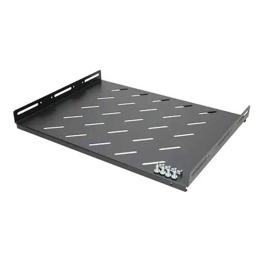 Extralink Estanteria 1U 350mm Negro 19", 472x352mm, para armarios de 600mm