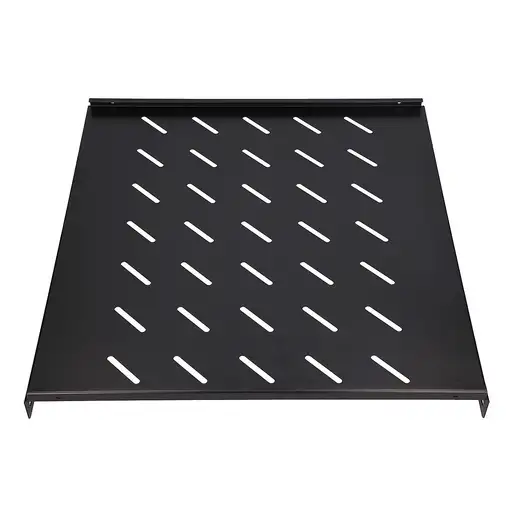Extralink Estanteria 1U 600mm Negro 19", 602 x 472mm, para armarios de 800mm de pr