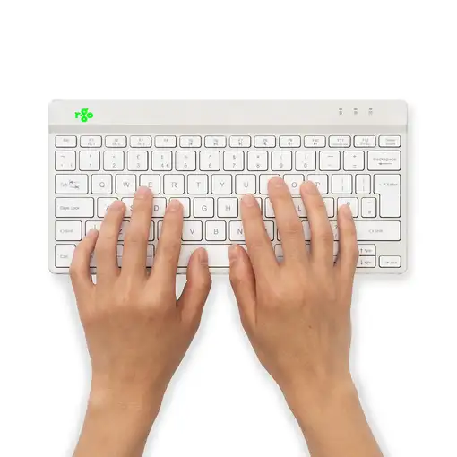 TECLADO WRL COMPACTO BREAK/BLANCO RGOCOUSWLWH R-GO TOOLS